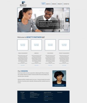Web Design entry 1089671 submitted by RyszkaCreations