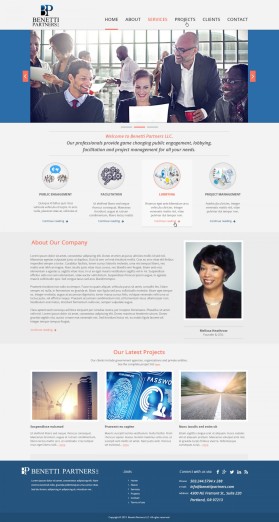 Web Design entry 1090594 submitted by Glasscage