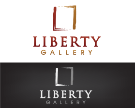 Logo Design entry 1044295 submitted by basicses to the Logo Design for Liberty Gallery >>>>  http://www.spokanelibertybuilding.com/liberty-gallery.html run by LibertyBuilding