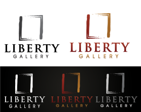Logo Design entry 1044298 submitted by kristobias to the Logo Design for Liberty Gallery >>>>  http://www.spokanelibertybuilding.com/liberty-gallery.html run by LibertyBuilding