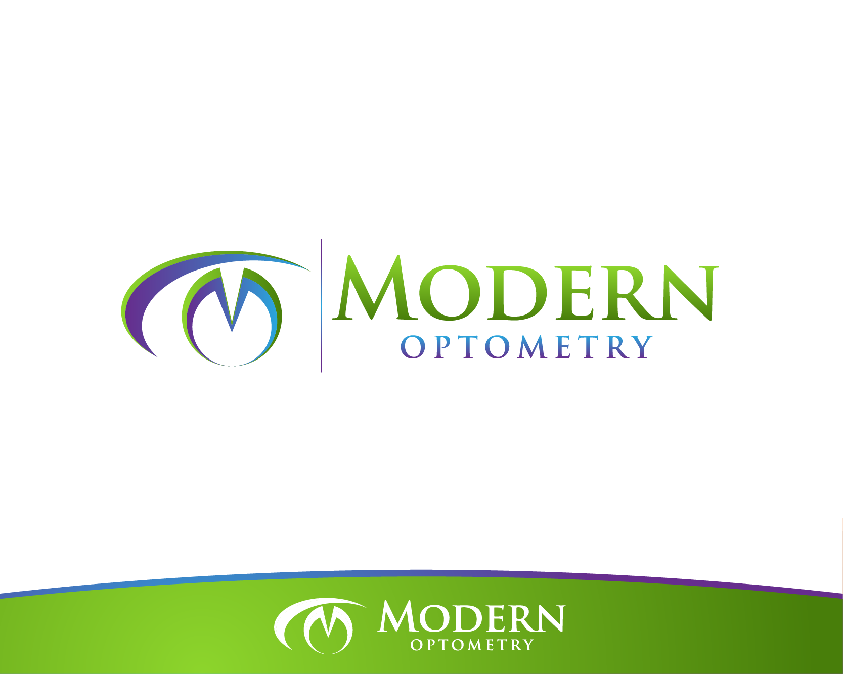 Logo Design entry 1045550 submitted by LeAnn to the Logo Design for Modern Optometry run by modernoptometry