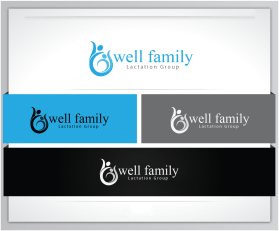 Logo Design entry 1046379 submitted by wakaranaiwakaranai to the Logo Design for Well-Family Lactation Group run by mayfly77