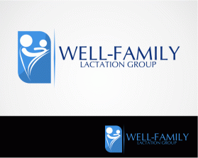 Logo Design entry 1046391 submitted by leesdesigns to the Logo Design for Well-Family Lactation Group run by mayfly77