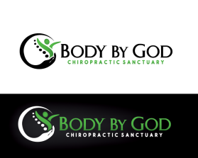 Logo Design entry 1047653 submitted by alex.projector to the Logo Design for Body By God Chiropractic Sanctuary run by Bodybygod