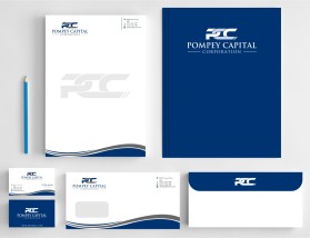 Business Card & Stationery Design entry 1048119 submitted by athenticdesigner to the Business Card & Stationery Design for Pompey Capital Corporation run by team4me