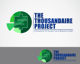 Logo Design entry 1049923 submitted by Yurie to the Logo Design for The Thousandaire Project run by KatrinaF