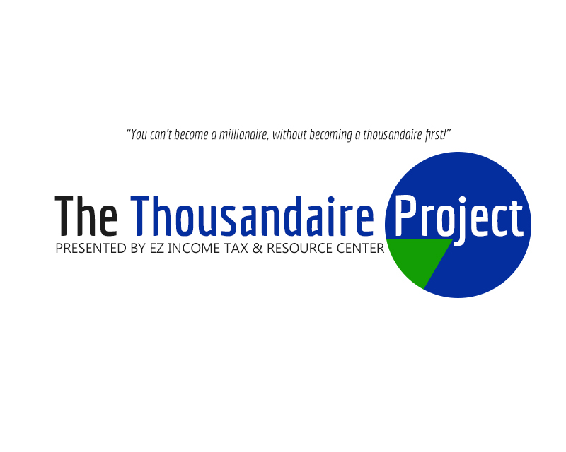Logo Design entry 1049928 submitted by BoldSpace to the Logo Design for The Thousandaire Project run by KatrinaF