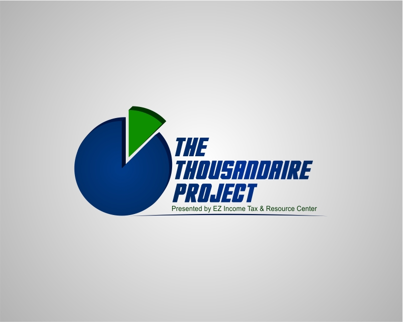 Logo Design entry 1049983 submitted by jhaychiecoh to the Logo Design for The Thousandaire Project run by KatrinaF
