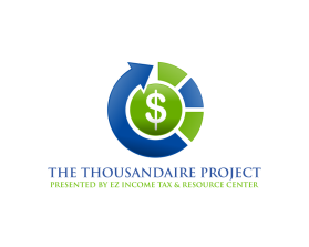 Logo Design entry 1049964 submitted by smarttaste to the Logo Design for The Thousandaire Project run by KatrinaF