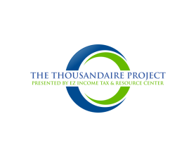 Logo Design entry 1049972 submitted by trisuhani to the Logo Design for The Thousandaire Project run by KatrinaF