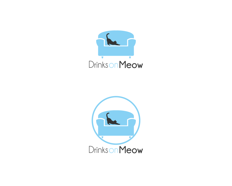 Logo Design entry 1050588 submitted by abdulhadi41181 to the Logo Design for Drinks on Meow run by drinksonmeow