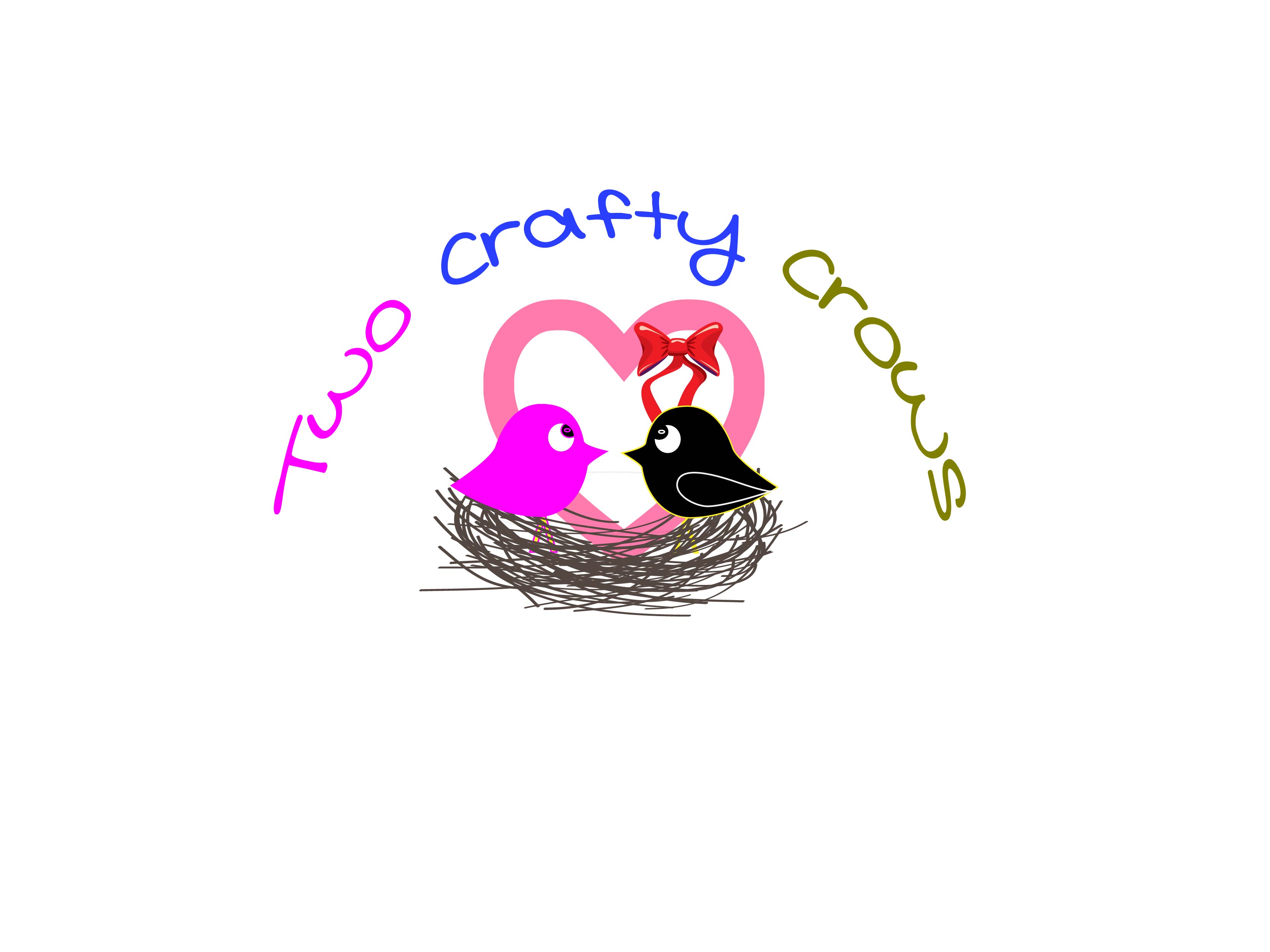 Logo Design entry 1051986 submitted by aksa to the Logo Design for Two Crafty Crows run by jasmia5