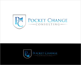 Logo Design entry 1052057 submitted by Kiansantang to the Logo Design for Pocket Change Consulting run by pocketchangeconsulting