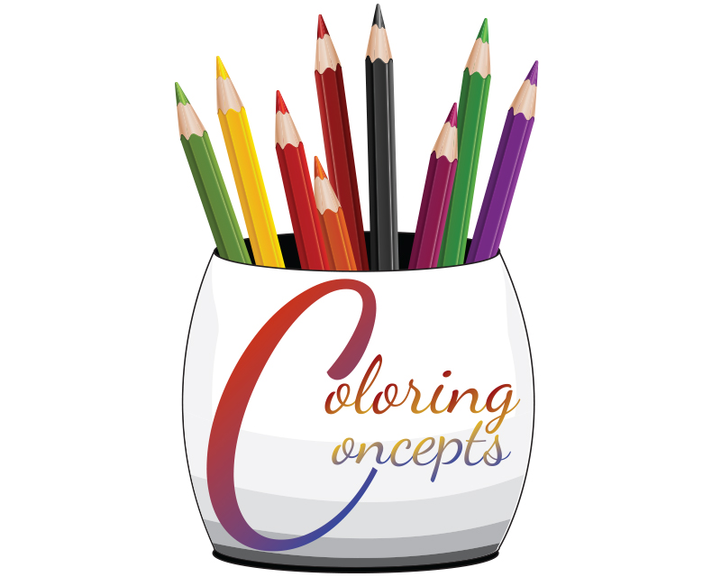 Logo Design entry 1053062 submitted by fatimahbatool to the Logo Design for Coloring Concepts Inc    website is coloringconcepts.com run by CCI