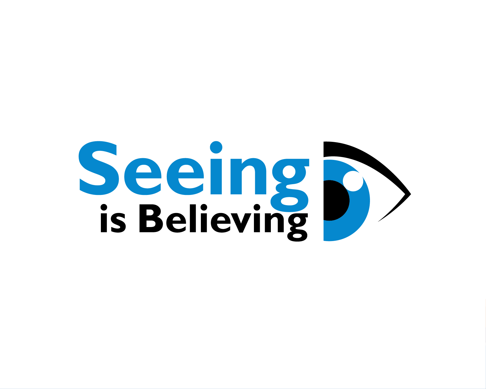 Logo Design entry 1053911 submitted by charmaine to the Logo Design for Seeing Is Believing run by Danville