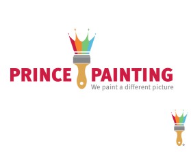 Logo Design entry 1054675 submitted by samakita to the Logo Design for Prince Painting run by princelv1234