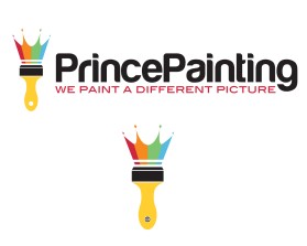 Logo Design entry 1054689 submitted by sajeewa to the Logo Design for Prince Painting run by princelv1234