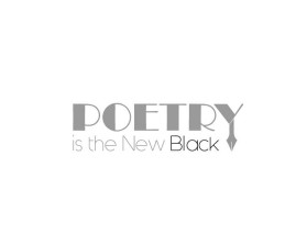 Logo Design entry 1054740 submitted by wakaranaiwakaranai to the Logo Design for Poetry is the New Black run by hstiener@hotmail.com