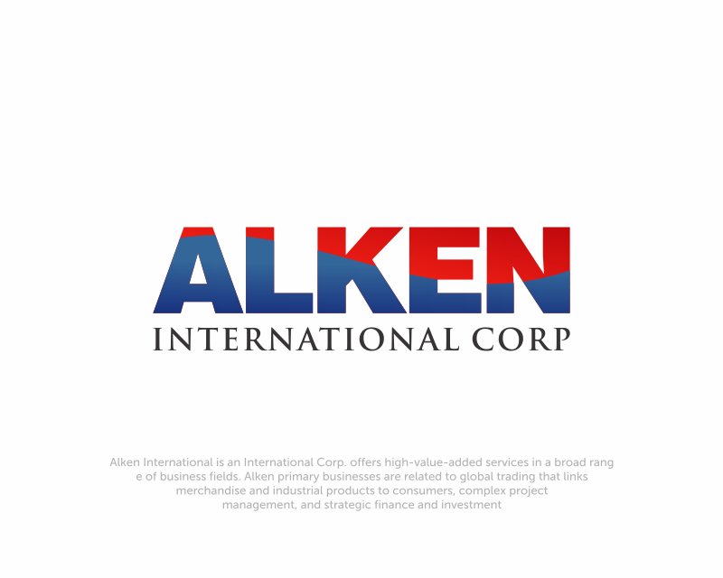 Logo Design entry 1056984 submitted by fathur to the Logo Design for Alken International Corp./ www.alkencorp.com run by alken