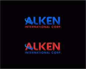 Logo Design entry 1056996 submitted by hansu to the Logo Design for Alken International Corp./ www.alkencorp.com run by alken