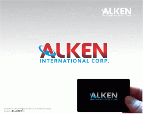 Logo Design entry 1057021 submitted by kyleegan to the Logo Design for Alken International Corp./ www.alkencorp.com run by alken
