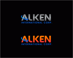 Logo Design entry 1057037 submitted by Elldrey to the Logo Design for Alken International Corp./ www.alkencorp.com run by alken