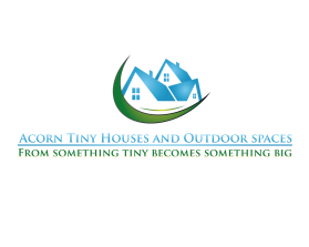 Logo Design Entry 1057872 submitted by spylogo to the contest for Acorn Tiny Houses and Outdoor spaces run by TJ Landscape Designer