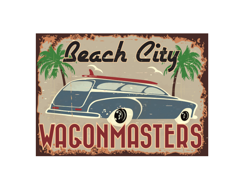 Logo Design entry 1057958 submitted by jonny2quest to the Logo Design for Beach City WagonMasters run by Aspico