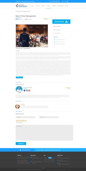 Web Design entry 1060754 submitted by saima4583 to the Web Design for Voorneveld & Partners Consultancy run by PeterV1981
