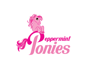 Logo Design entry 1063289 submitted by HAFIZ to the Logo Design for Peppermint Ponies run by beachgirl888