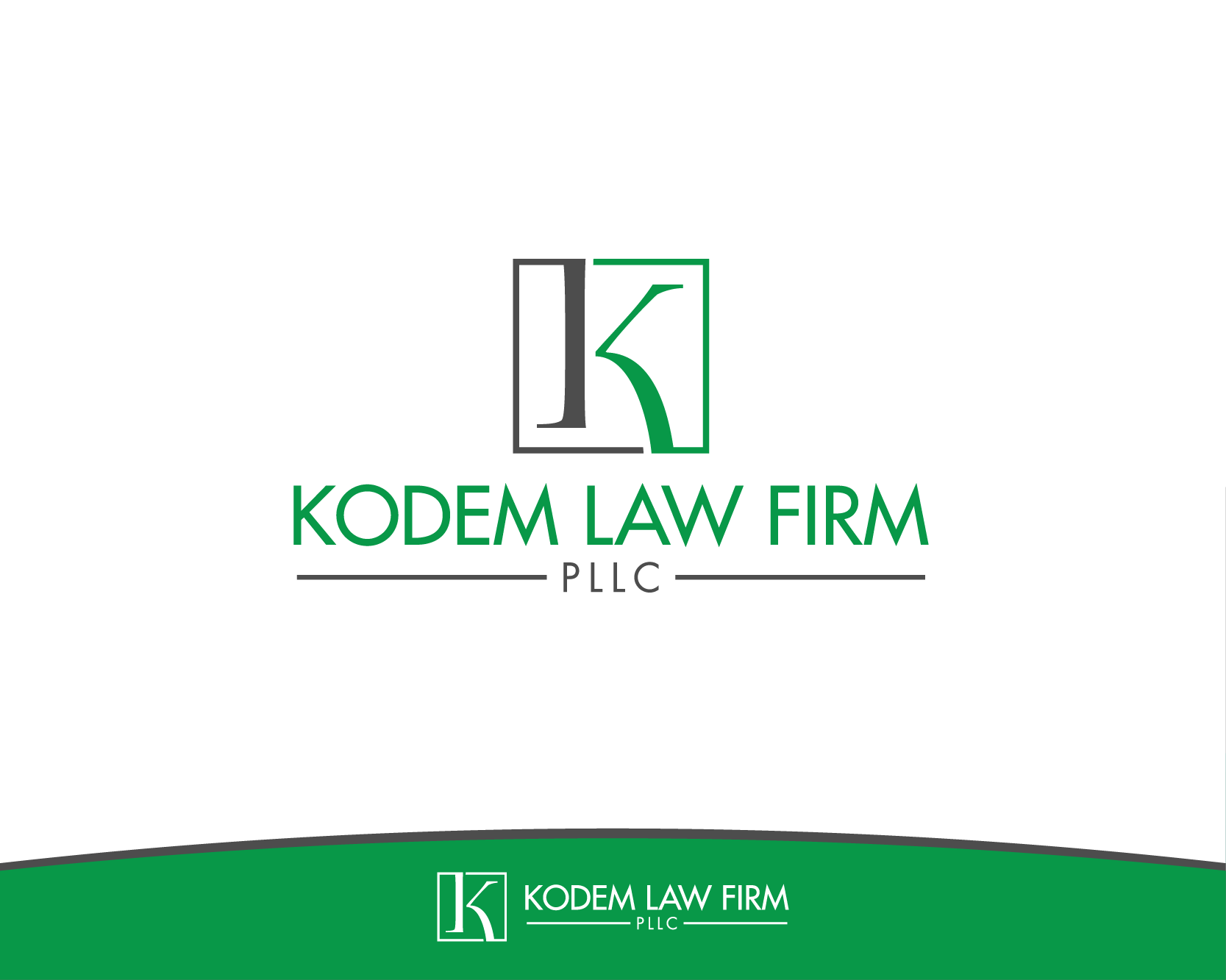 Logo Design entry 1065093 submitted by LeAnn to the Logo Design for Kodem Law Firm PLLC run by kodems