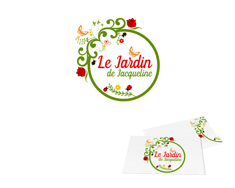Logo Design entry 1065384 submitted by DanaJelescu to the Logo Design for Le Jardin de Jacqueline  run by alexiaponcet21