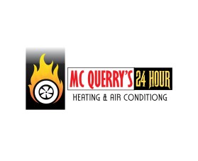 Logo Design Entry 1065892 submitted by HAFIZ to the contest for McQuerry's 24 Hour Heating & Air Conditioning run by genuwine@claesmation