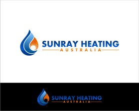 Logo Design entry 1066000 submitted by RoyRiet to the Logo Design for Sunray Heating Australia run by vlpools