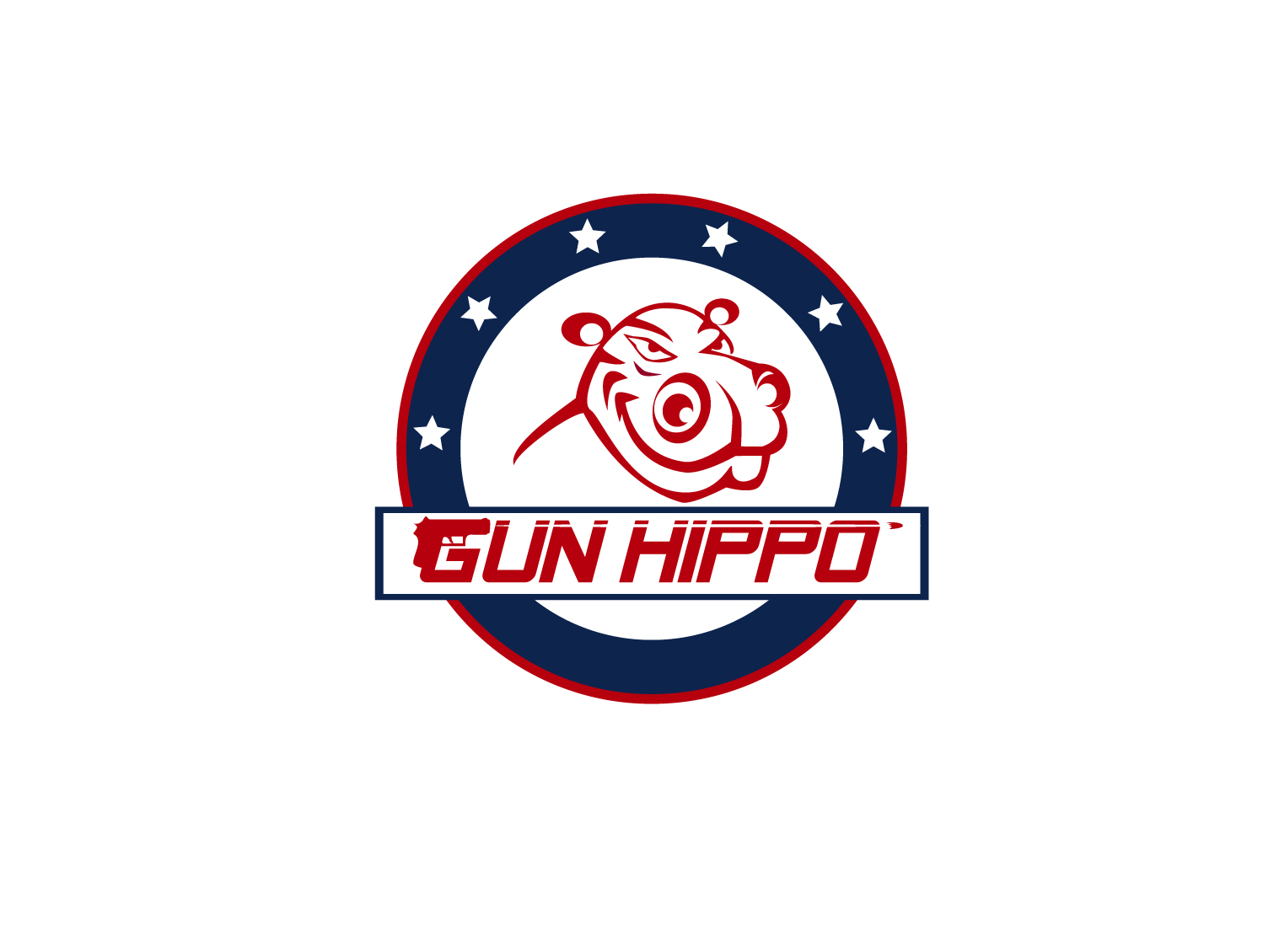 Logo Design entry 1066515 submitted by zayyin to the Logo Design for Gun Hippo run by gavlick