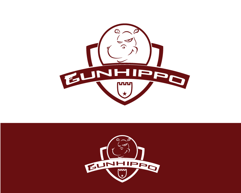 Logo Design entry 1066515 submitted by Suren to the Logo Design for Gun Hippo run by gavlick