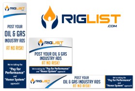 Banner Ad Design Entry 1112692 submitted by airish.designs to the contest for RigList.com run by On Track