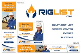 Banner Ad Design entry 1068709 submitted by airish.designs to the Banner Ad Design for RigList.com run by On Track