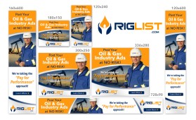 Banner Ad Design entry 1068718 submitted by airish.designs to the Banner Ad Design for RigList.com run by On Track
