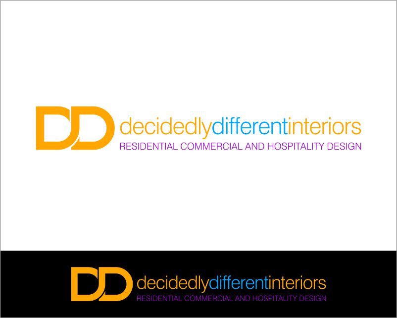 Logo Design entry 1068983 submitted by phonic to the Logo Design for www.decidedlydifferentinteriors.com run by ddifferent