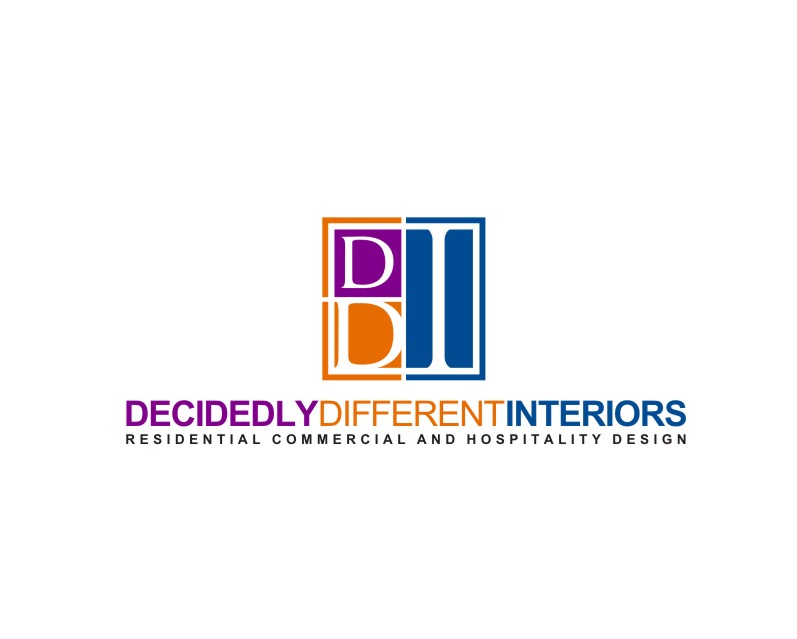 Logo Design entry 1068983 submitted by savana to the Logo Design for www.decidedlydifferentinteriors.com run by ddifferent