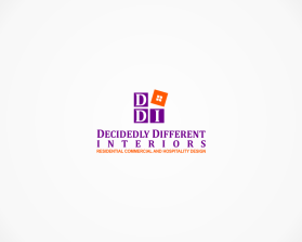 Logo Design entry 1068959 submitted by marsell to the Logo Design for www.decidedlydifferentinteriors.com run by ddifferent