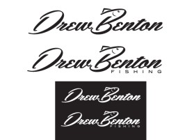 Logo Design entry 1069250 submitted by VIEaziz to the Logo Design for Drew Benton Fishing run by Drewbentonfishing