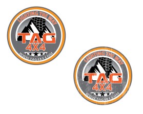 Logo Design entry 1069492 submitted by KAIROS to the Logo Design for TAG 4x4 run by jcbarrow
