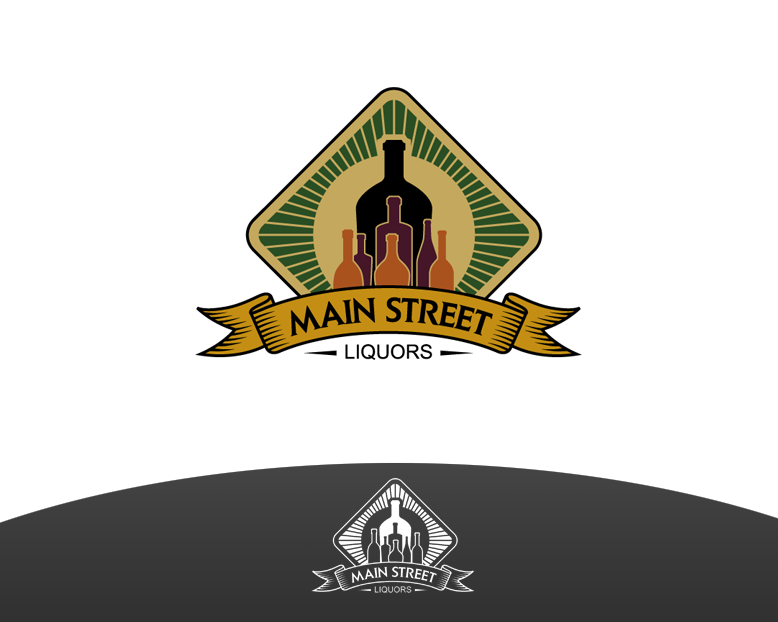 Logo Design entry 1069658 submitted by smarttaste to the Logo Design for Main Street Liquors, LLC run by iamthetoast