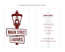 Logo Design entry 1069681 submitted by shnlnk to the Logo Design for Main Street Liquors, LLC run by iamthetoast