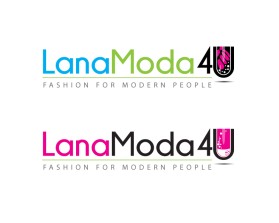 Logo Design entry 1069927 submitted by kbcorbin to the Logo Design for LanaModa 4U run by auriusk80