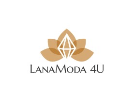 Logo Design entry 1069928 submitted by Yurie to the Logo Design for LanaModa 4U run by auriusk80