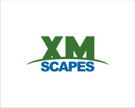Logo Design entry 1070177 submitted by aris148 to the Logo Design for XM Scapes run by volman