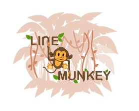 Logo Design entry 1070258 submitted by boycoll to the Logo Design for LINE MUNKEY run by benson8708
